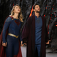 Melissa Benoist as Supergirl and Jason Behr as Zor-El